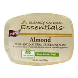 Clearly Natural Essentials Almond Glycein Soap-4 Oz