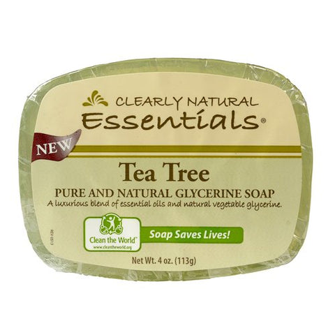 Clearly Natural Essentials Tea Tree Glycerin Soap-4 Oz