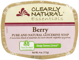 Clearly Natural Essentials Berry Glycerin Soap-4 Oz