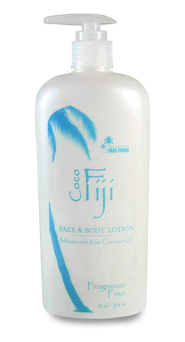Fiji Organic Nourishing Lotion With Organic Coconut Oil-12 Oz
