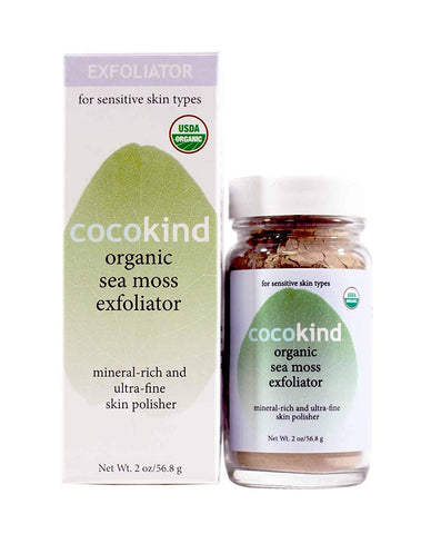 Cocokind Organic Sea Moss Exfoliator & Skin Polisher-2 Oz