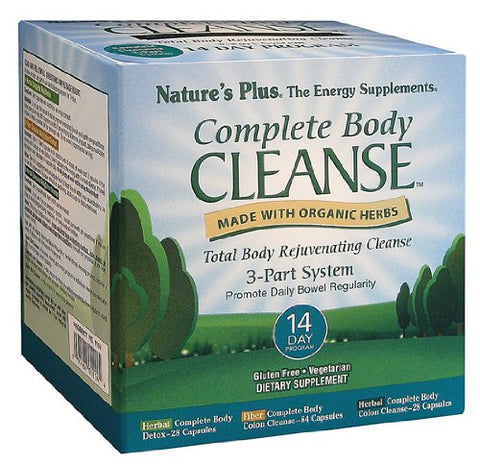 Natures Plus Complete Body Cleanse 3 Part System 14 Day Program-140 Capsules