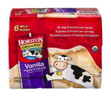Horizon Organic Milk, Lowfat, Vanilla - 6 Count