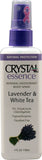 Crystal Essence Mineral Deodorant Body Spray Lavender & White Tea-4 Oz