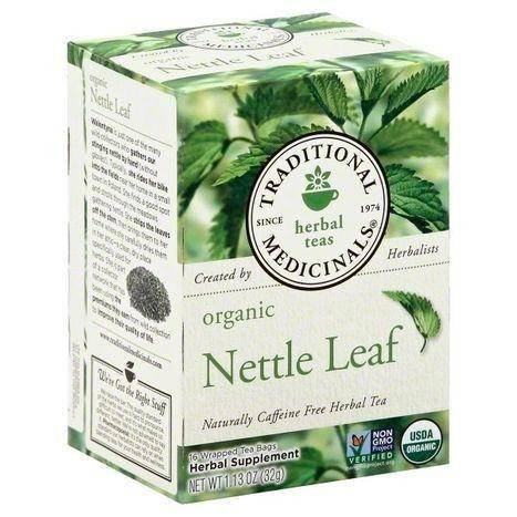 Traditional Medicinals Herbal Tea, Organic, Nettle Leaf - 16 Count