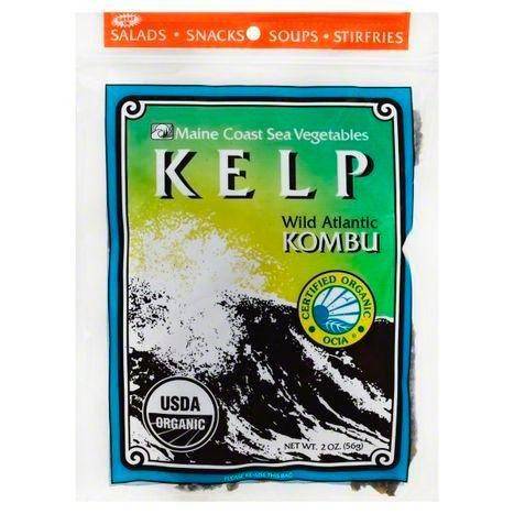 Maine Coast Kelp, Wild Atlantic Kombu - 2 Ounces