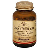 Solgar Cod Liver Oil, Vitamins A & D, Softgels - 100 Each