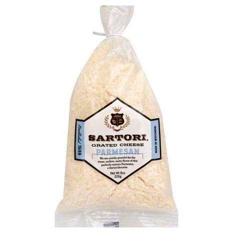 Sartori Cheese, Grated, Parmesan - 8 Ounces