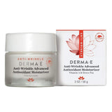 Derma E Moisturizer Anti Wrinkle Vitamin A & Green Tea Advanced Creme-2 Oz