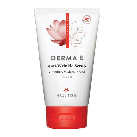 Derma E Anti-Wrinkle Vitamin A Glycolic Scrub With Vitamin C & E-4 Oz