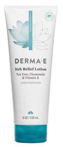 Derma E Itch Relief Lotion With Tea Tree, Vitamin E & Chamomile-6 Oz