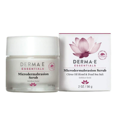 Derma E Microdermabrasion Scrub With Dead Sea Salt-2 Oz