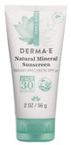 Derma E Antioxidant Natural Sunscreen SPF 30 Oil Free Face-2 Oz