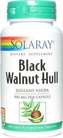 Solaray Black Walnut 500 mg - 100 Vegetable Capsules