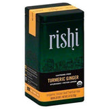 Rishi Herbal Tea, Organic, Turmeric Ginger, Caffeine-Free, Loose Leaf - 2.47 Ounces