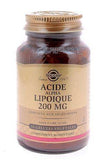 Solgar Alpha Lipoic Acid, 200 mg, Capsules - 50 Each