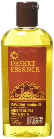 Desert Essence 100% Pure Jojoba Oil-4 Oz