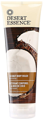 Desert Essence Coconut Body Wash Nourishing-8 Oz