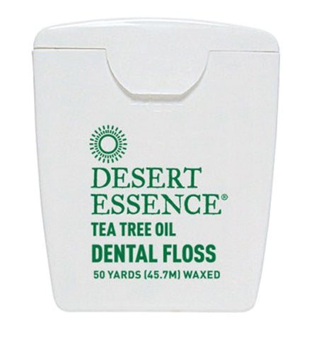 Desert Essence Tea Tree Oil Dental Floss-50 Yards