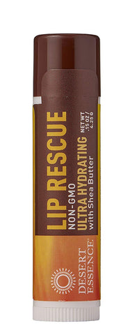 Desert Essence Lip Rescue Ultra Hydrating With Shea Butter-0.15 Oz