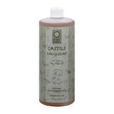 Desert Essence Castile Liquid Soap With Eco Harvest Tea Tree Oil-32 Oz