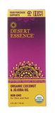 Desert Essence Organic Coconut & Jojoba Oil-4 Oz