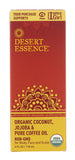 Desert Essence Organic Coconut Jojoba & Pure Coffee Oil-4 Oz