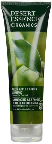 Desert Essence Organics Green Apple & Ginger Shampoo-8 Oz