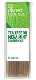 Desert Essence Tea Tree Oil Mega Mint Toothpicks-55 Pieces