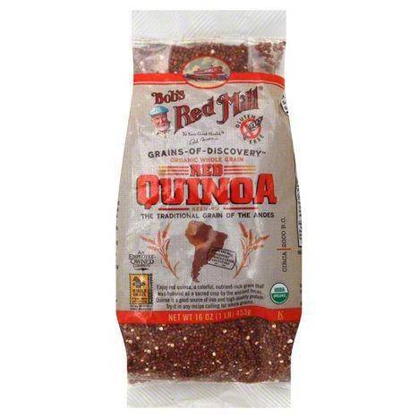 Bobs Red Mill Grains of Discovery Quinoa, Red, Organic Whole Grain - 16 Ounces