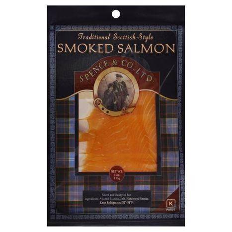 Spence Salmon, Smoked, Traditional Scottish-Style - 4 Ounces