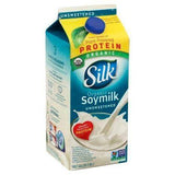 Silk Soymilk, Organic, Unsweetened - 0.5 Gallons