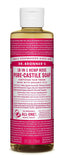 Dr.Bronner's Pure Castile Soap 18 In 1 Hemp Rose-8 Oz