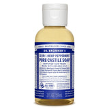 Dr.Bronner's Pure Castile Soap 18 In 1 Hemp Peppermint-2 Oz