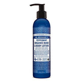 Dr.Bronner's Organic Hand & Body Lotion Peppermint-8 Oz