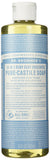 Dr.Bronner's Pure Castile Soap 18 In 1 Hemp Unscented-16 Oz