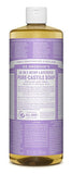 Dr.Bronner's Pure Castile Soap 18 In 1 Hemp Lavender-32 Oz