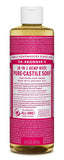 Dr.Bronner's Pure Castile Soap 18 In 1 Hemp Rose-16 Oz