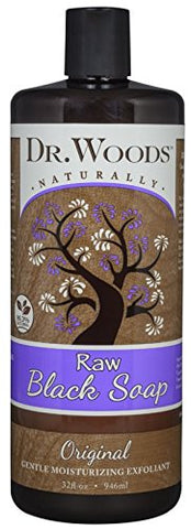Dr.Woods Raw Black Soap Original-32 Oz