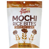 Sun Tropics Rice Bites, Mochi, Tamari Soy Sauce - 3.5 Ounces