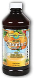 Dynamic Health Liquid Vitamin C 1000 Mg With Rose Hips & Bioflavonoids Citrus Flavors-16 Oz
