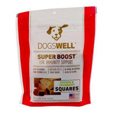 Dogswell Super Boost Treats for Dogs, Squares, Chicken & Cranberry - 5 Ounces