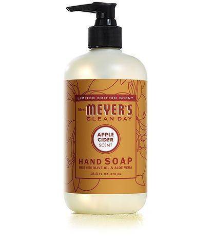 Mrs Meyers Hand Soap, Apple Cider Scent - 12.5 Ounces