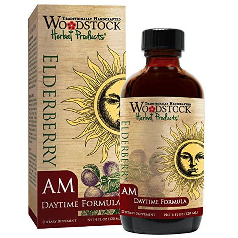 Woodstock Elderberry AM Day Time Formula-4 Oz