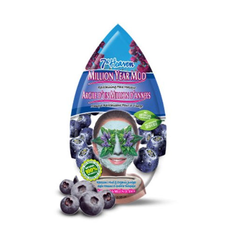 Earth Kiss Revitalise Bamboo Sheet Mask Rhassoul Clay & Juniper-1 Mask