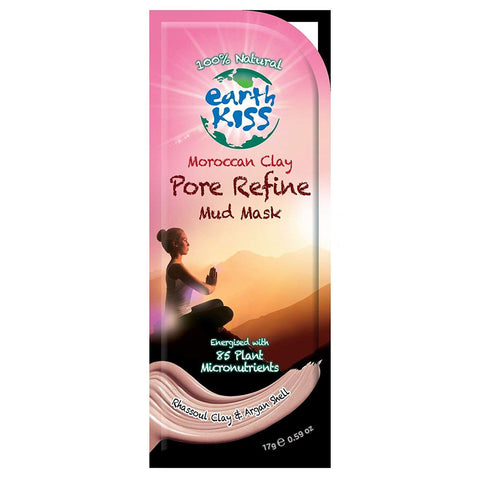 Earth Kiss Moroccan Clay Pore Refine Mud Mask-0.59 Oz