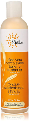 Earth Science Aloe Vera Complexion Toner & Freshener-8 Oz