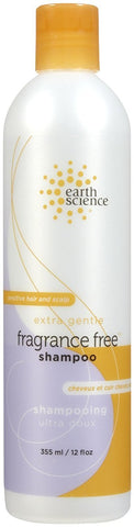 Earth Science Fragrance Free Shampoo Extra Gentle-12 Oz