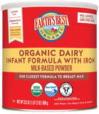 Earth's Best Organic Infant Formula With Iron Milk Based Powder-23.2 Oz