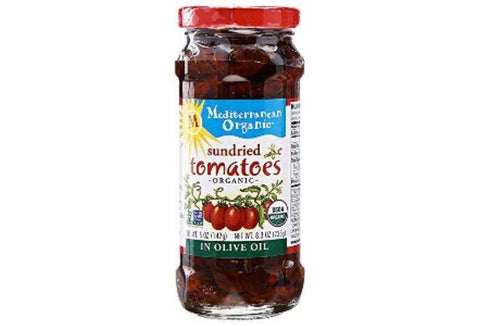 Mediterranean Organic Tomatoes, Sundried, Organic, in Olive Oil - 8.3 Ounces